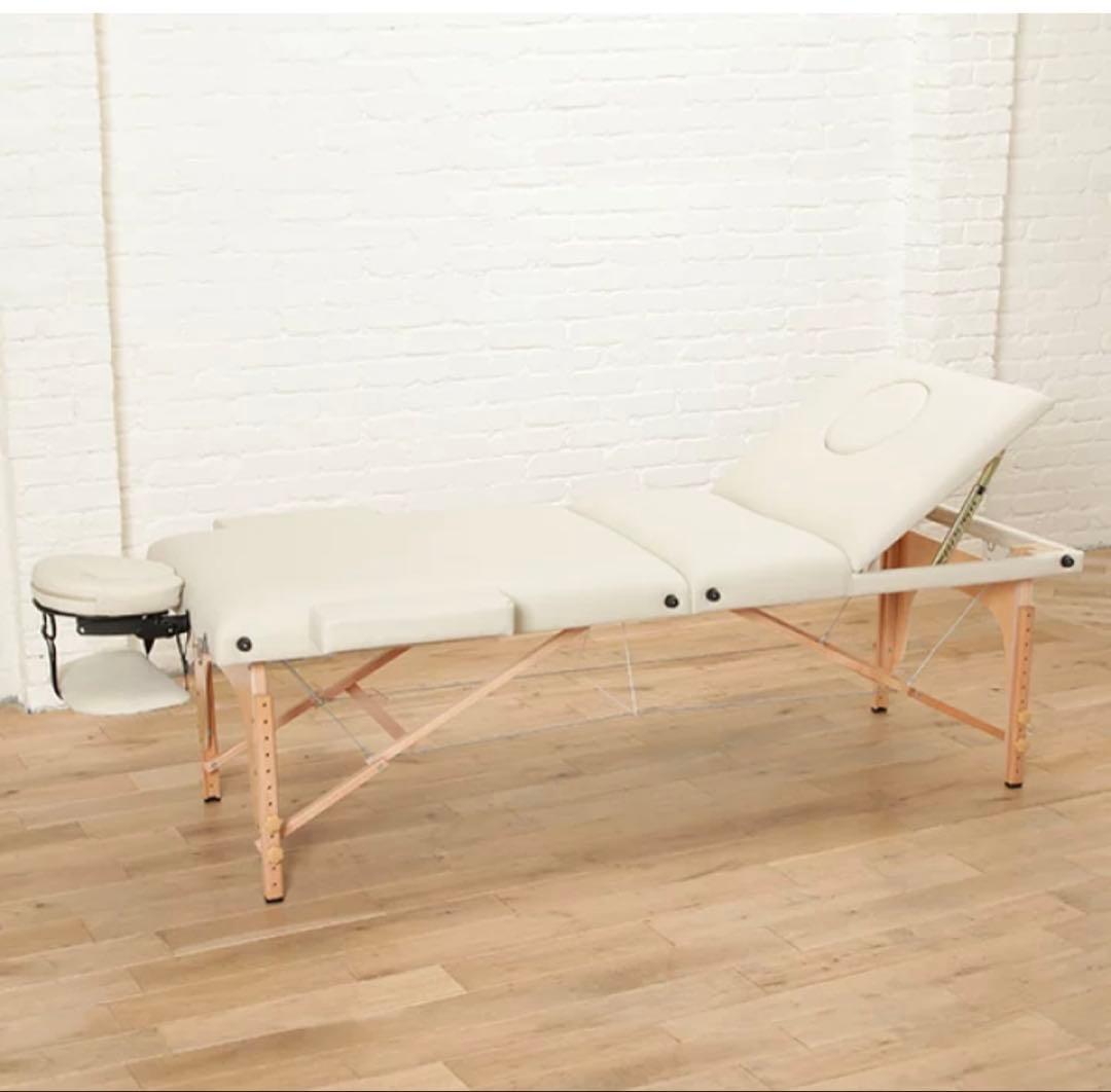 ナル低反発 折りたたみ リクライニングべッド 木製 有孔