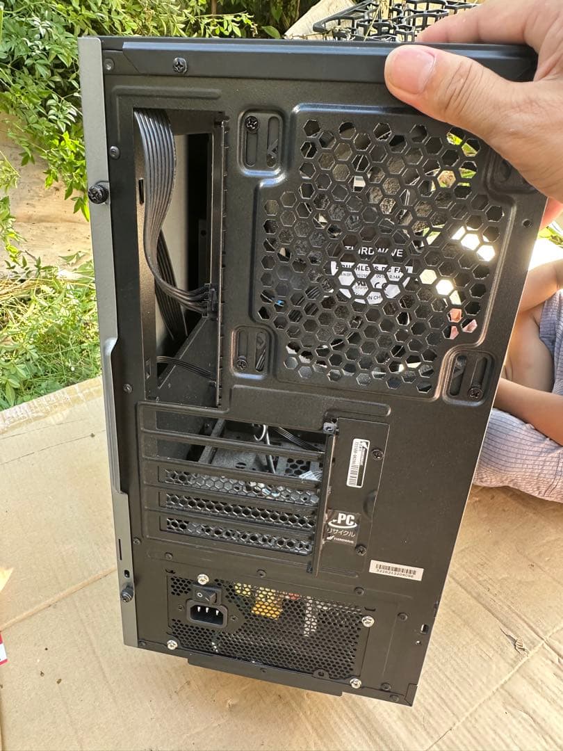 pc ケース　micro atx 750w セット