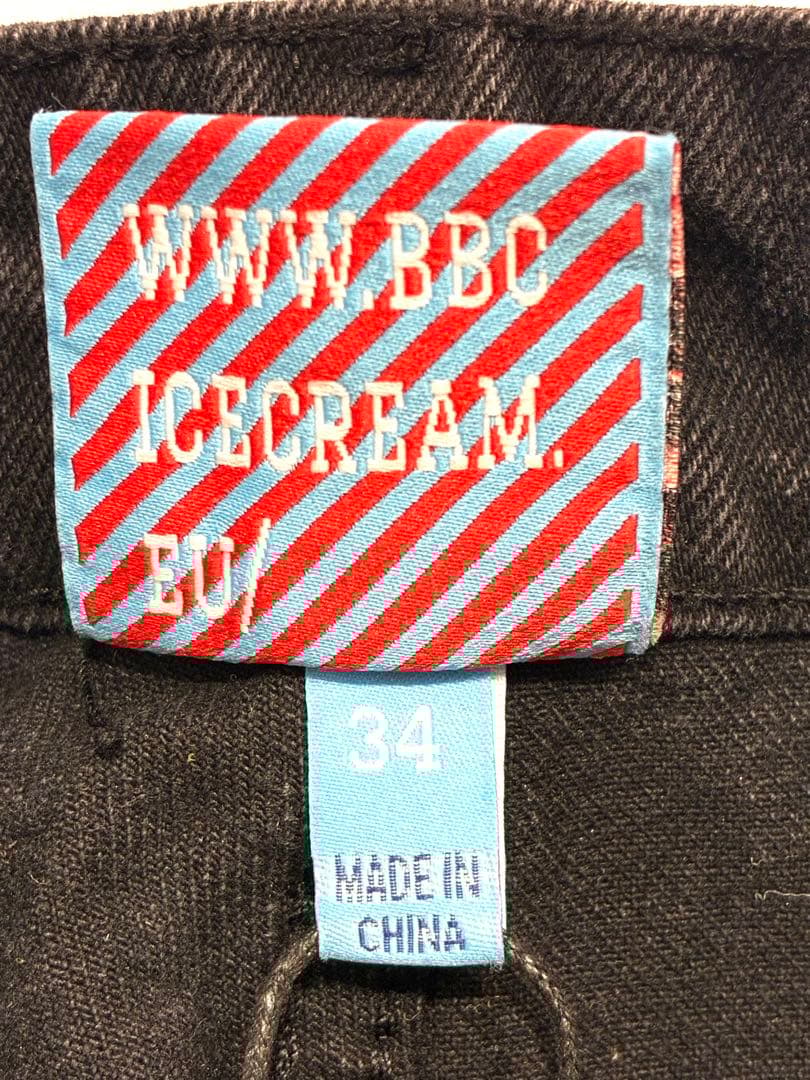 ちん ⓋICECREAM.デニムハーフパンツ