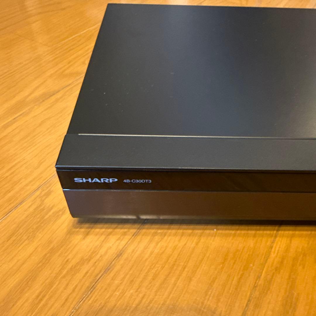\"ジャンク品\" SHARP AQUOS 4kレコーダー 4B-C30DT3