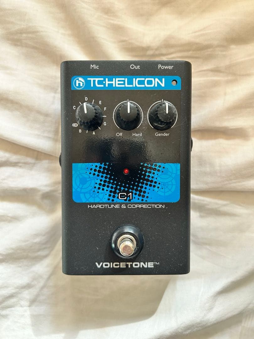 TC HELICON VoiceTone C1 ボーカルエフェクター