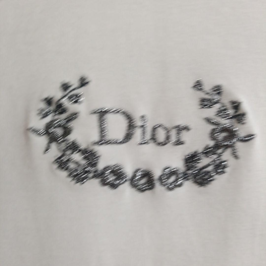 Dior 刺繍ロゴ ホワイトTシャツ