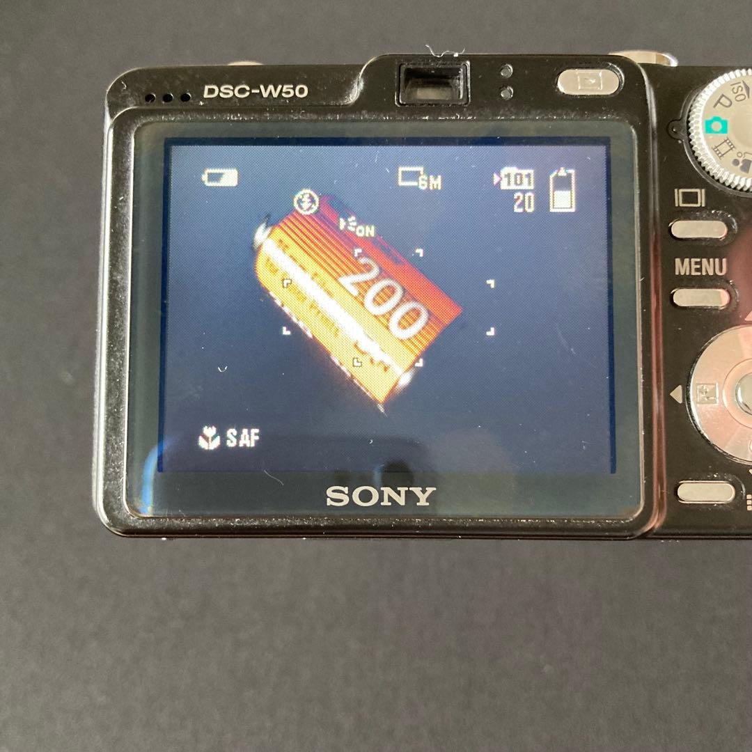 SONY Cyber-Shot DSC-W50デジタルカメラ