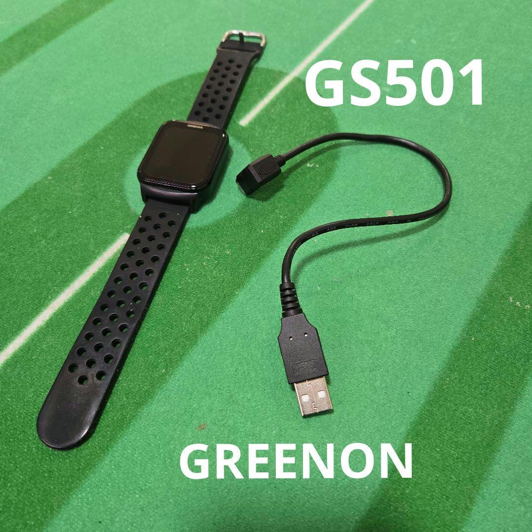 ★THE GOLF WATCH 　GS501 ★グリーンオン★