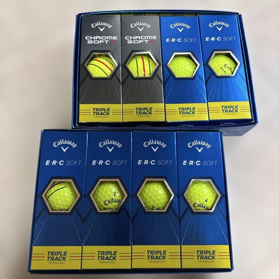 新品未使用⭐︎Callaway E.R.C. Soft &Chrome Soft