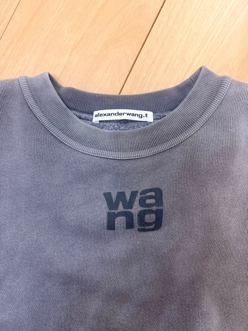 alexanderwang.t ダークグレー スウェット S