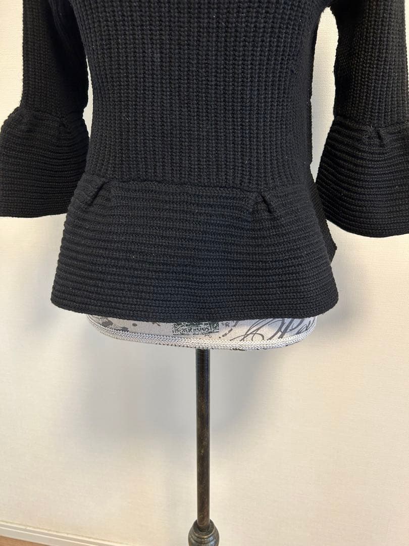 トリコ コムデギャルソン ニット トップス ブラック 黒 アーカイブ 2014