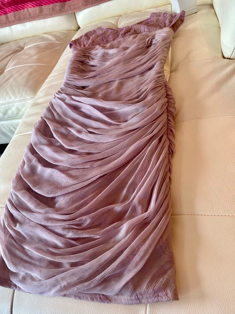 TADASHI SHOJI ピンクドレス サイズ4 一度着用のみ美品