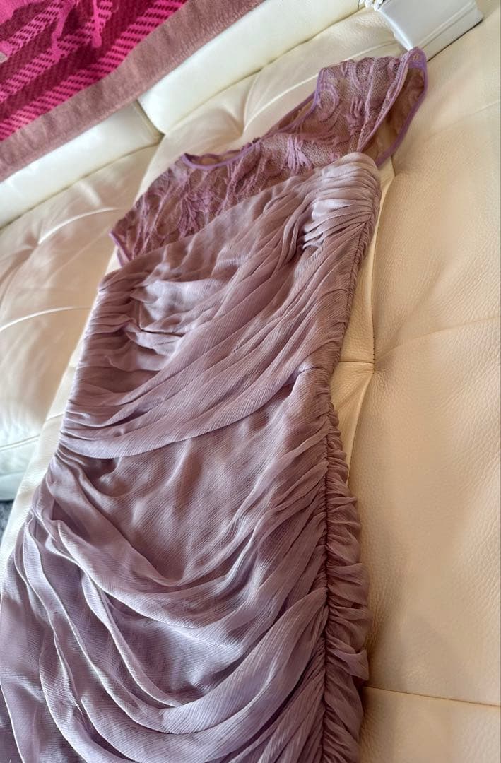 TADASHI SHOJI ピンクドレス サイズ4 一度着用のみ美品