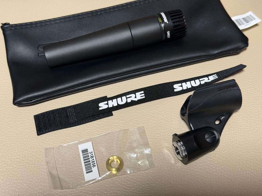 【美品】 SHURE SM57 ダイナミックマイク 楽器用 ③