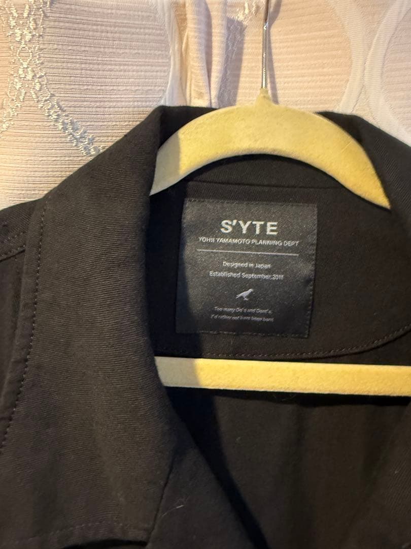 サイト s'yte サイズ3 黒 メンズ 美品 ジャケット