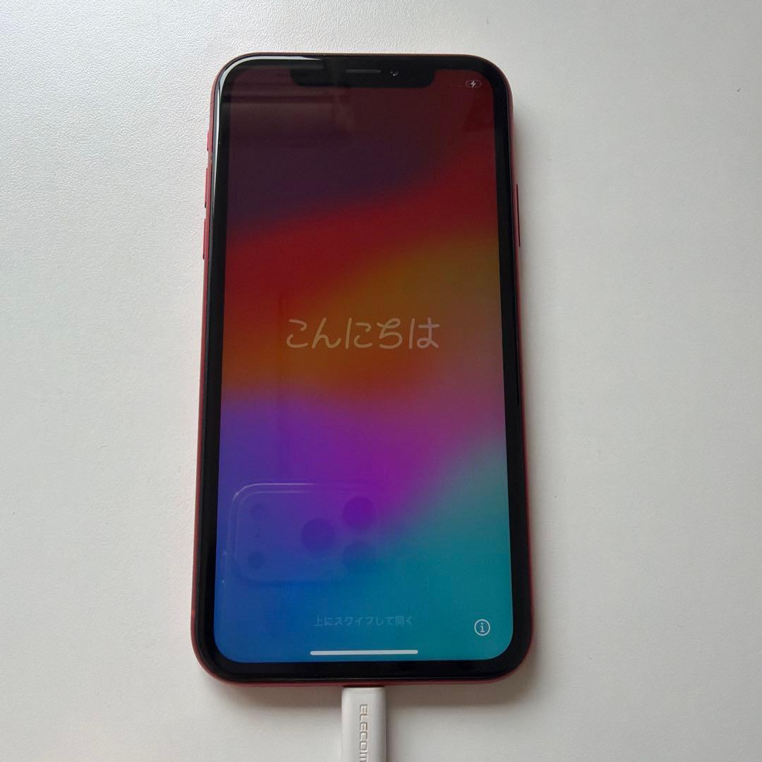 Apple iPhone XR (PRODUCT(RED)) 本体　64GB