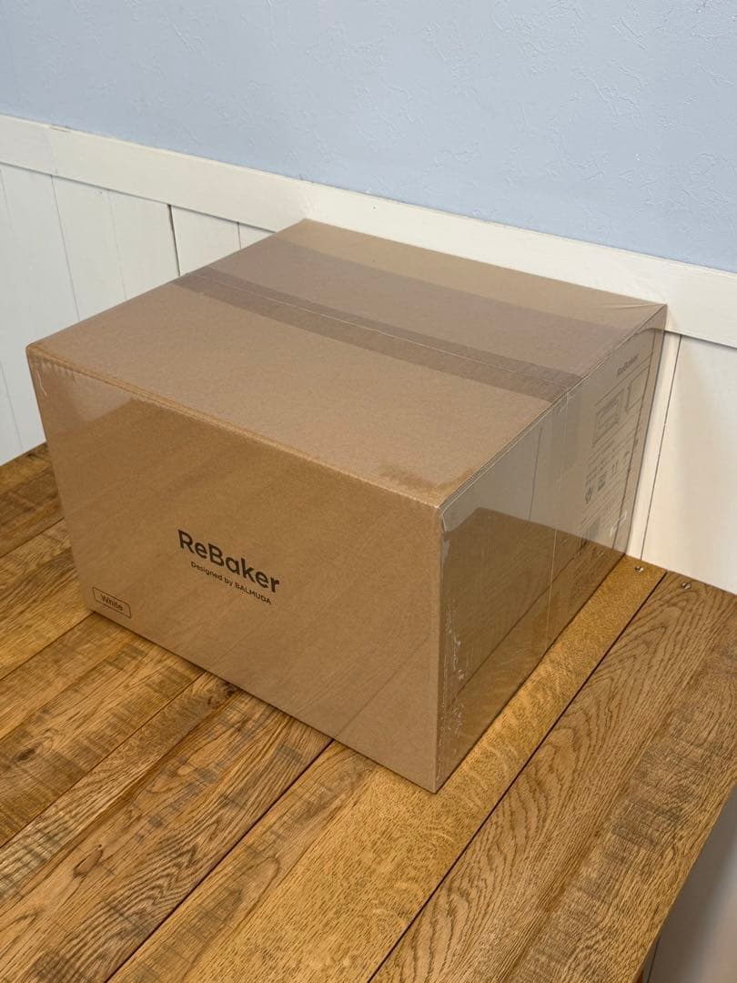 新品未開封 BALMUDA トースター KTT01JP-WH Re Baker