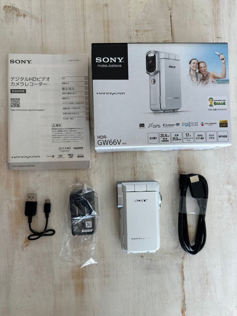 SONY HDR-GW66V ビデオカメラ おまけ付き