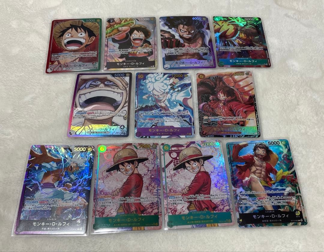 モンキー・D・ルフィ　まとめ売り　リーダーパラレル　プロモ　シクパラ