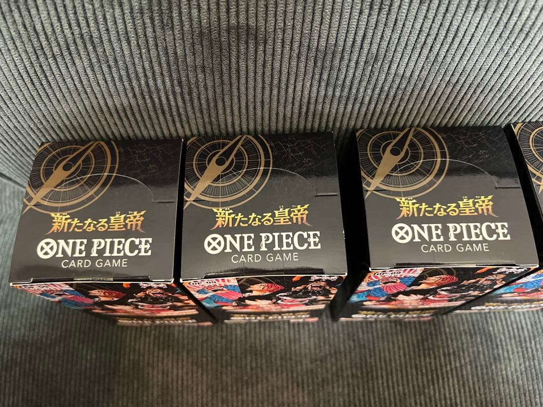 ONE PIECE カードゲーム 新たなる皇帝　テープ付き　5BOX