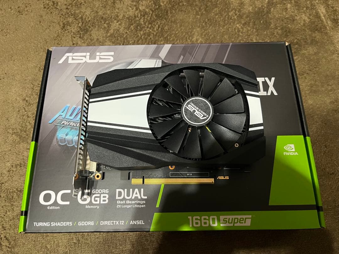 グラフィックボード・グラボ・ビデオカード ASUS GTX1660super
