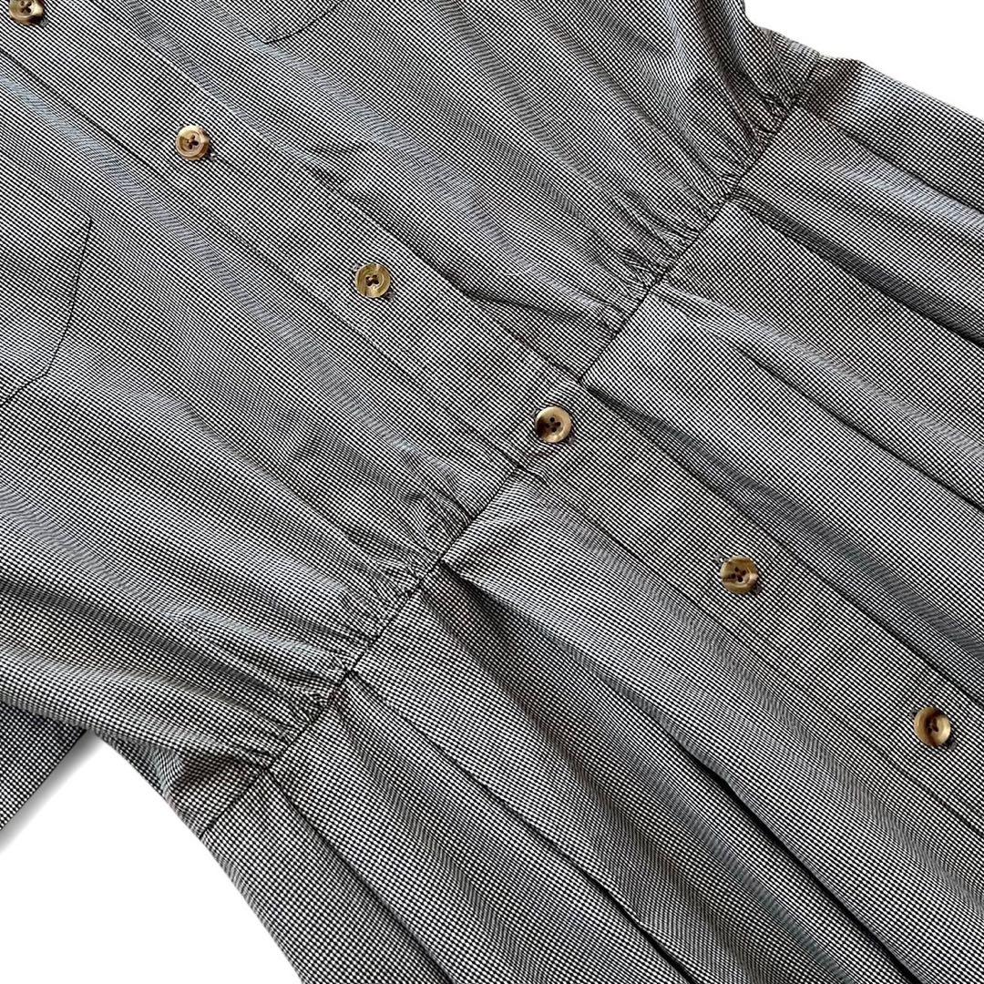 【美品】MARGARET HOWELL/GINGHAM SHIRT DRESS