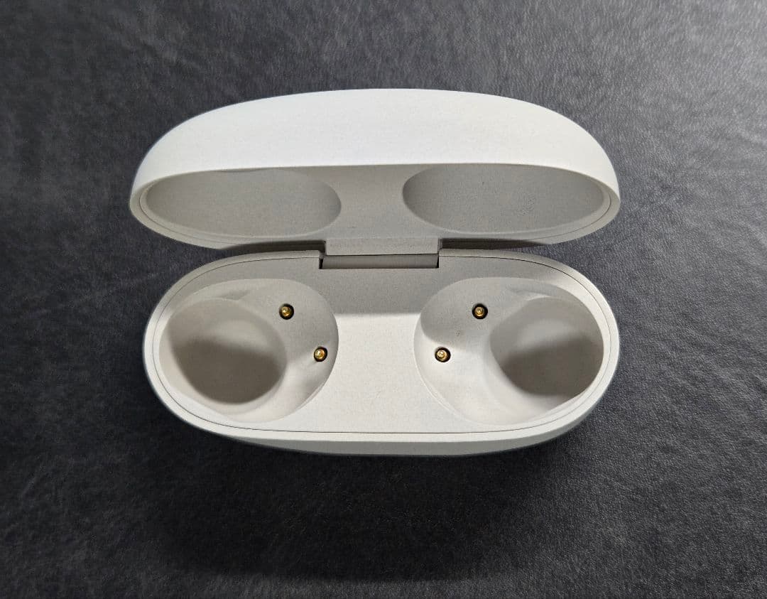 美品 SONY WF-1000XM5 プラチナシルバー 充電ケース