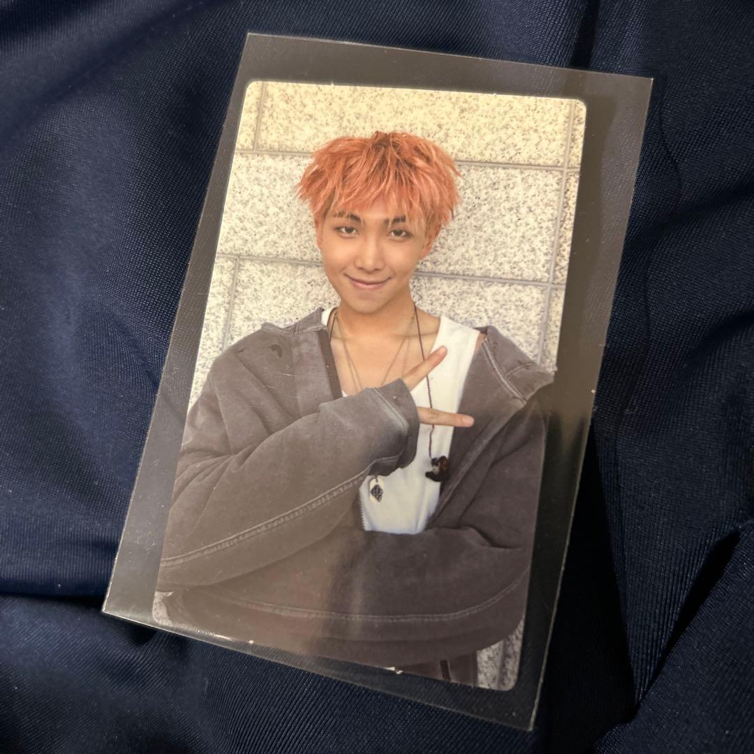 BTS MEMORIES 2017 BluRay RM ナムジュン トレカ