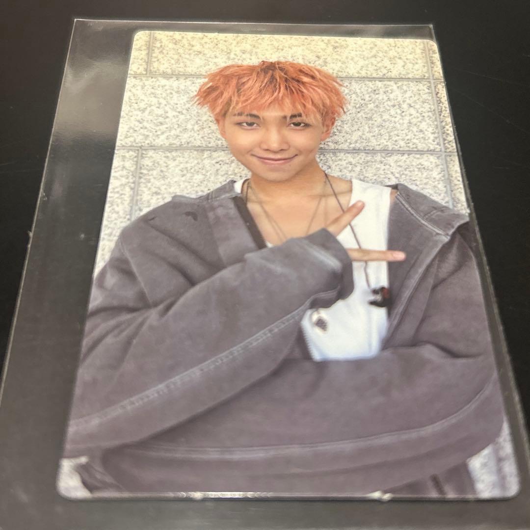 BTS MEMORIES 2017 BluRay RM ナムジュン トレカ