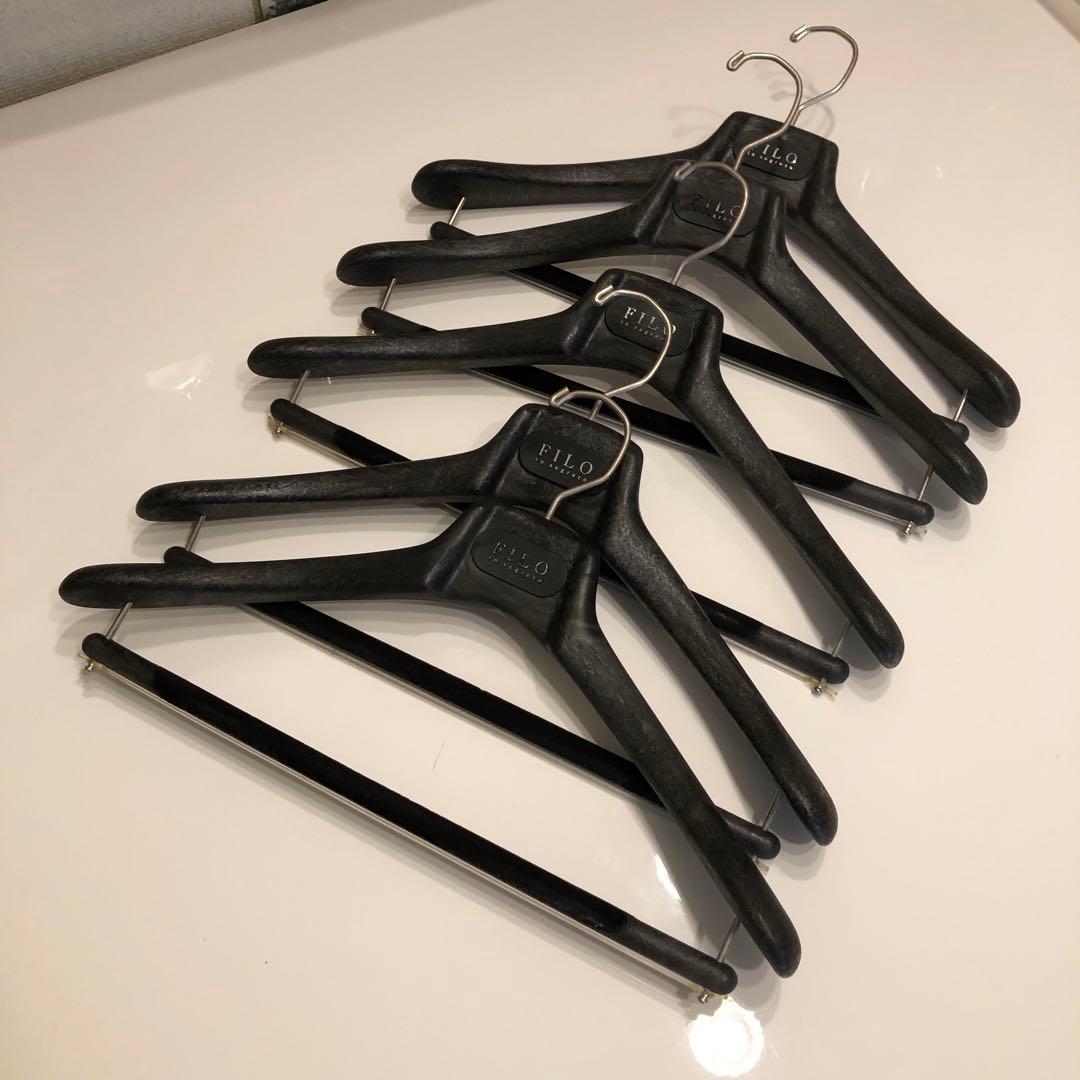 MAINETTI 衣類ハンガー 43㎝ 5本セット