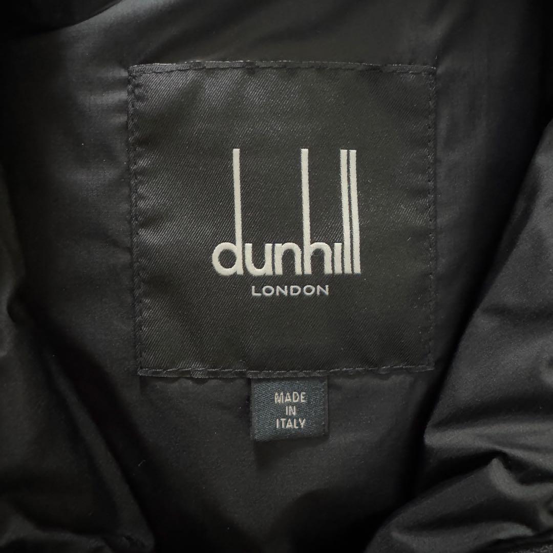 極美品✨ダンヒル DUNHILL 現行 ダウンベスト 光沢 シャイニー M