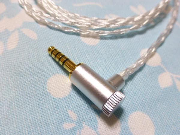 JH Audio 4ピン 6N純銀 銀メッキOFC 4.4mm L字 固定抵抗