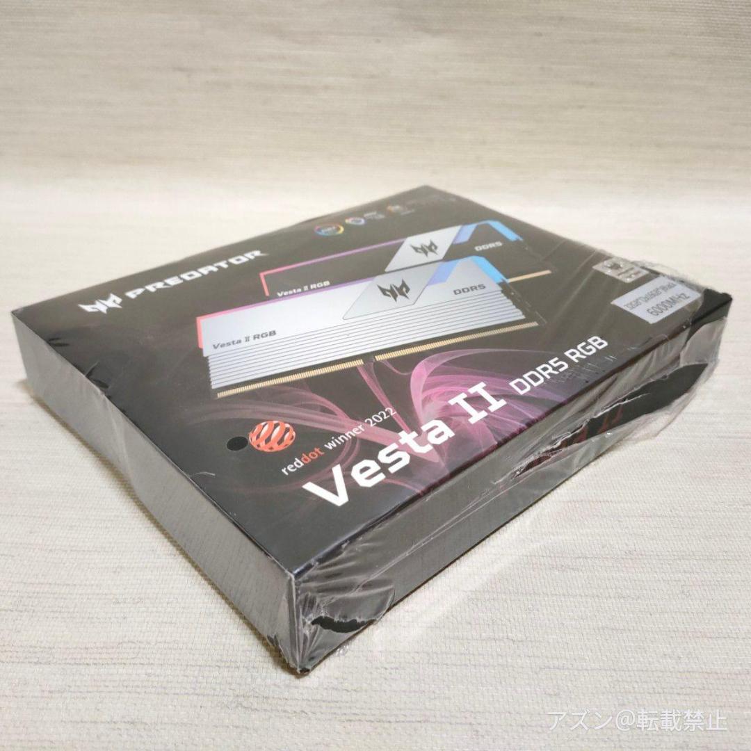 Acer Predator Vesta Ⅱ DDR5 6000 32GB（16G
