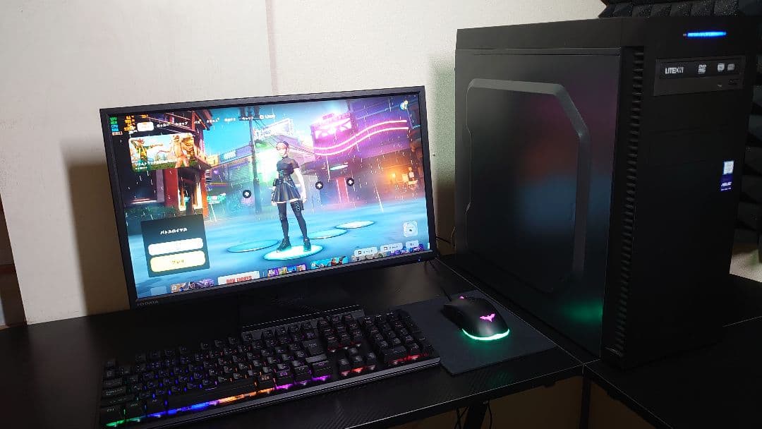 フルセットゲーミングPC i7 SSD256GB+320GB GTX ヤン