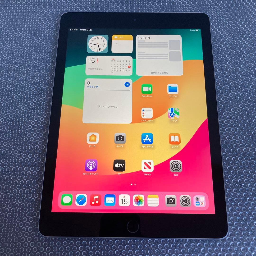 3556【早い者勝ち】美品☆iPad6 第6世代 32GB WIFIモデル☆