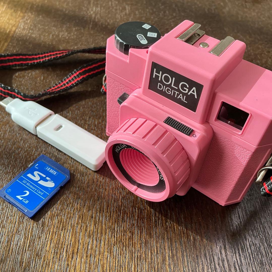 セール　HOLGA デジタルカメラ ピンク