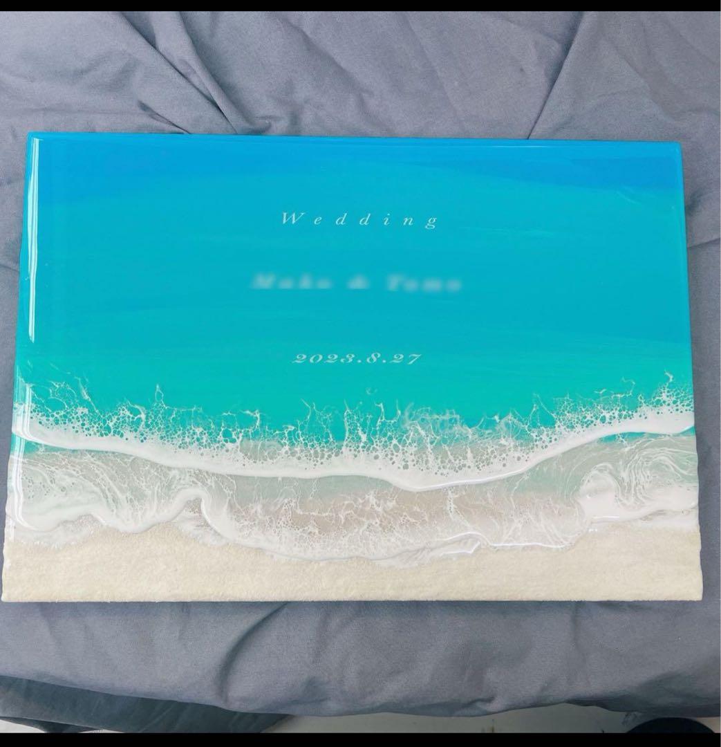 【YMGさん専用】レジンアート／海アート／オーダー／ナチュラルサンド