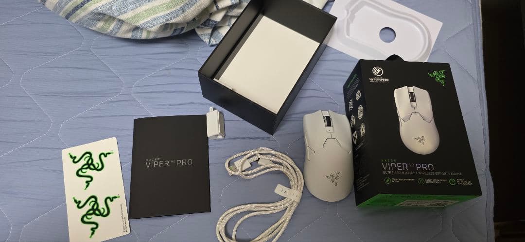 Razer Viper V2 Pro +Pulsar Superglideソール