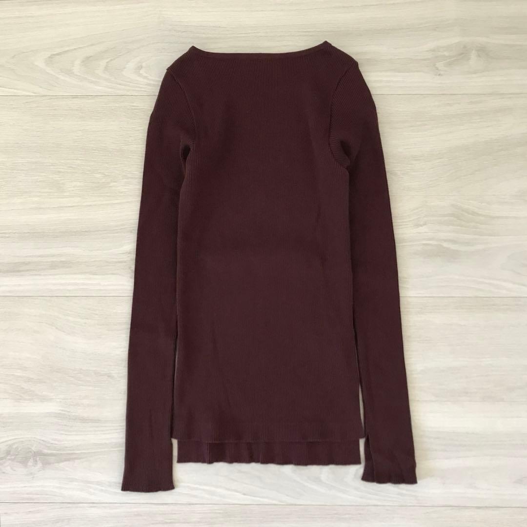 ロンハーマン オーラリー ギザボートネックプルオーバー