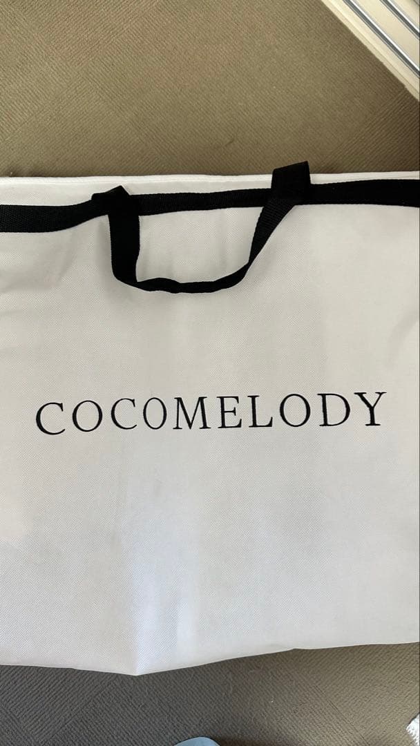 ウェディングドレスセット　ホワイト　カラー（ブラウン）