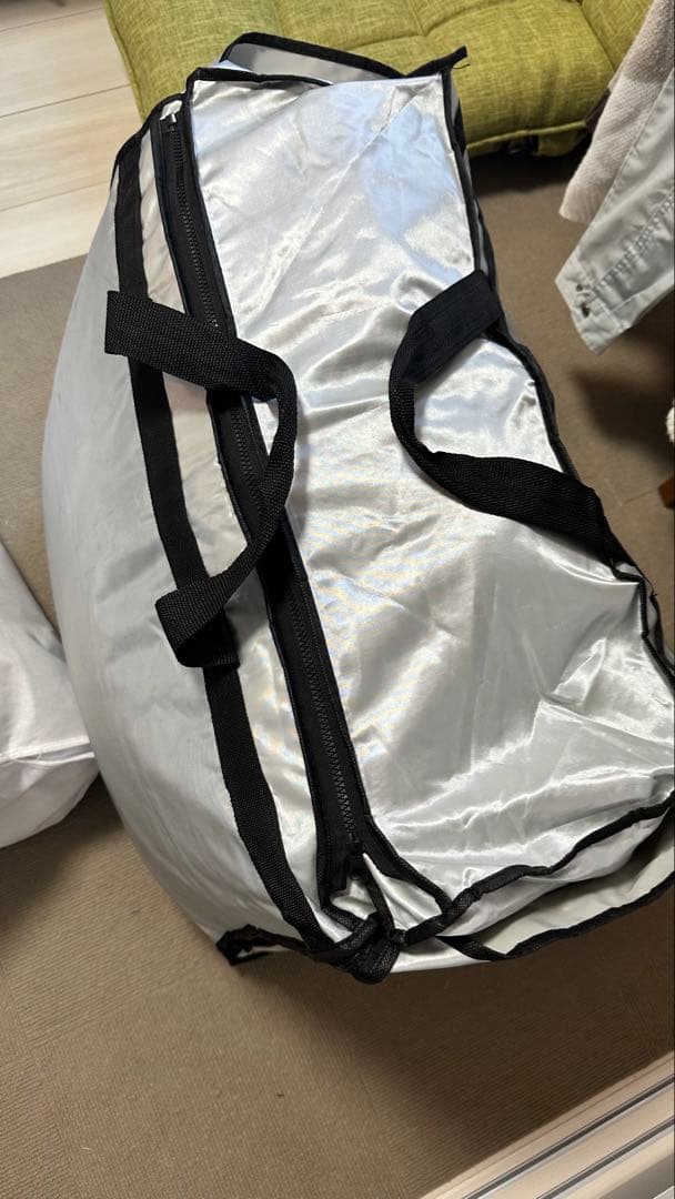 ウェディングドレスセット　ホワイト　カラー（ブラウン）