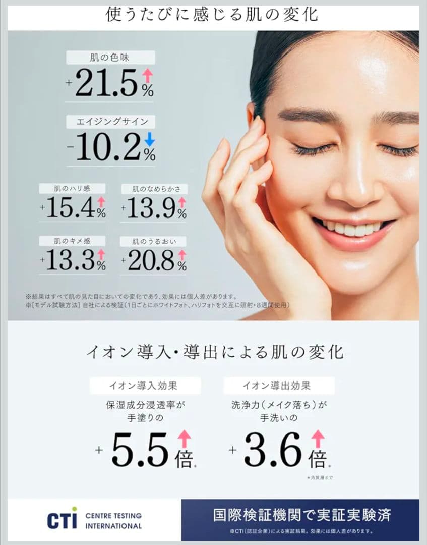 マイトレックス MiRAY ONE 美顔器 ホワイトフォト