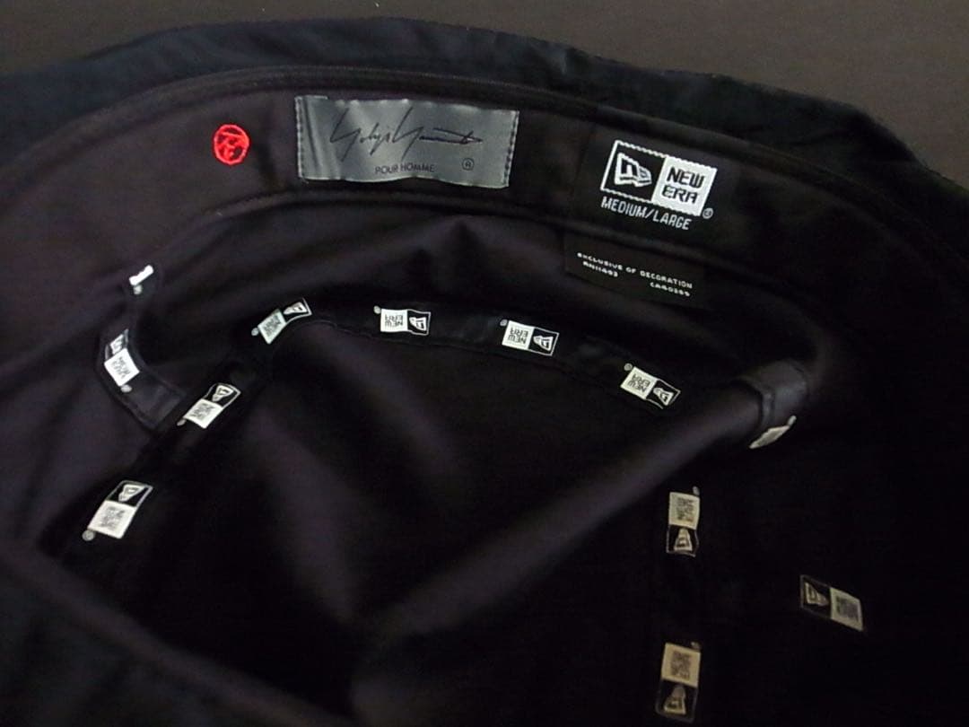 Yohji Yamamoto ×NewEra バケットハット 大きめ