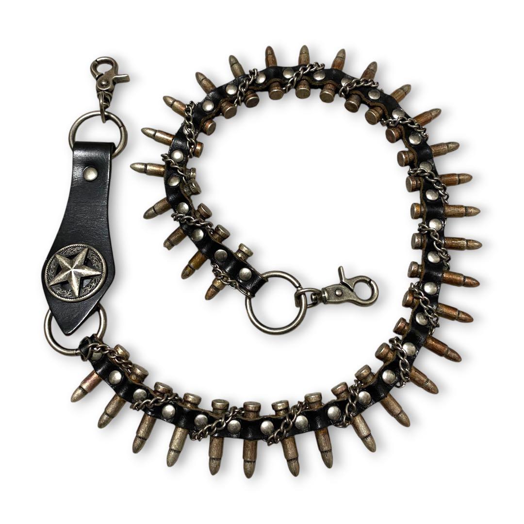 小物 Diavlo chained bullet wallet chain