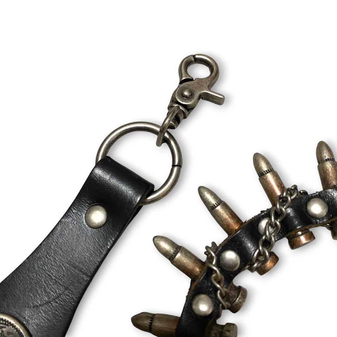 小物 Diavlo chained bullet wallet chain