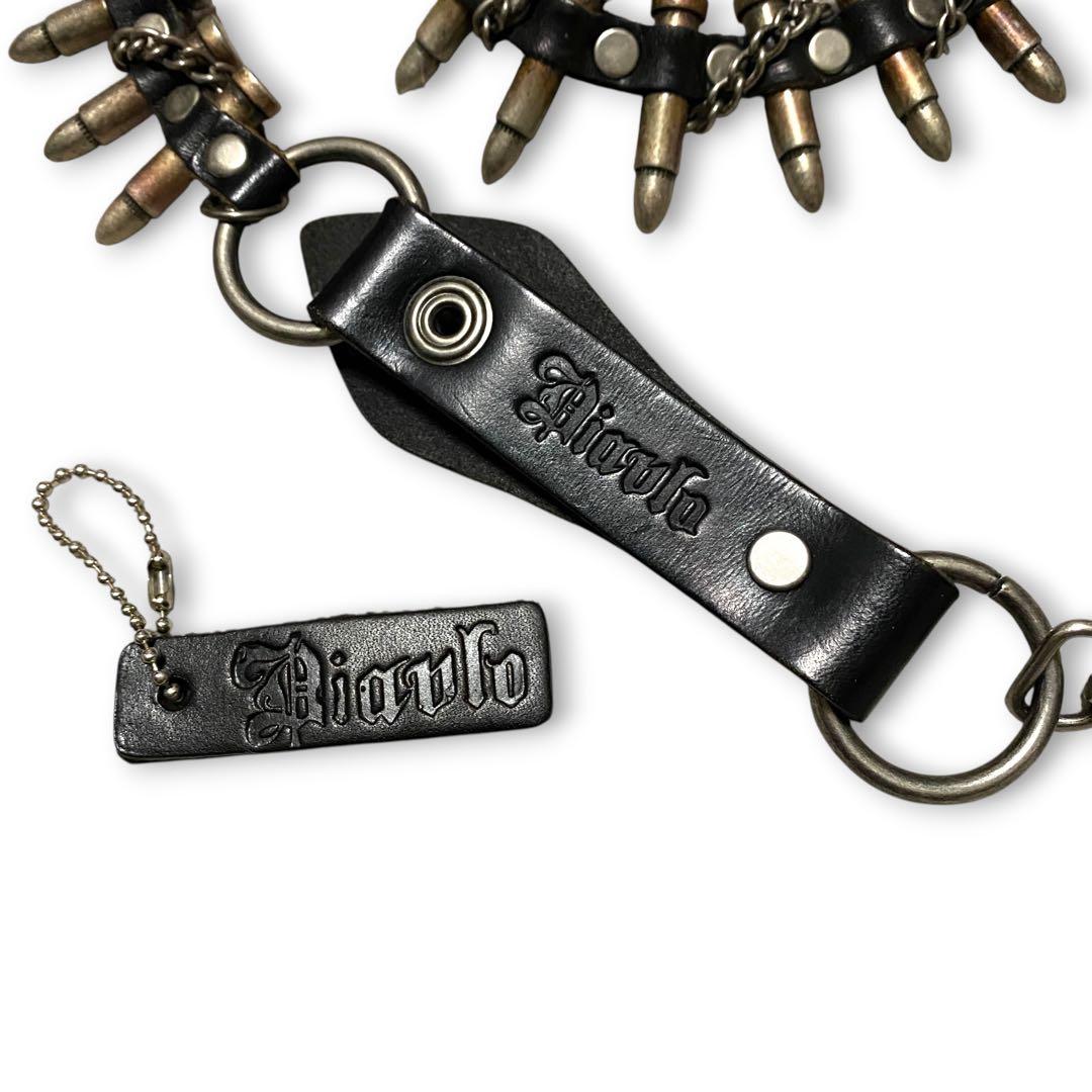小物 Diavlo chained bullet wallet chain