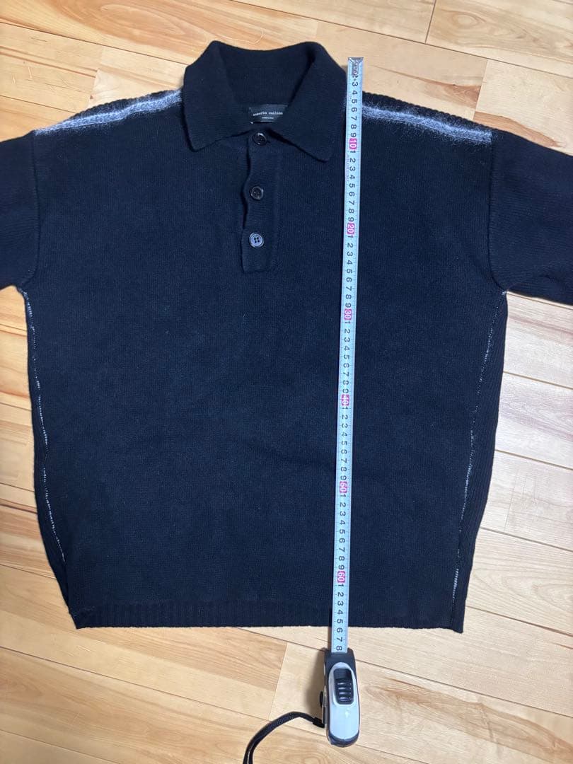roberto collins ニットポロシャツ カシミヤ サイズ48
