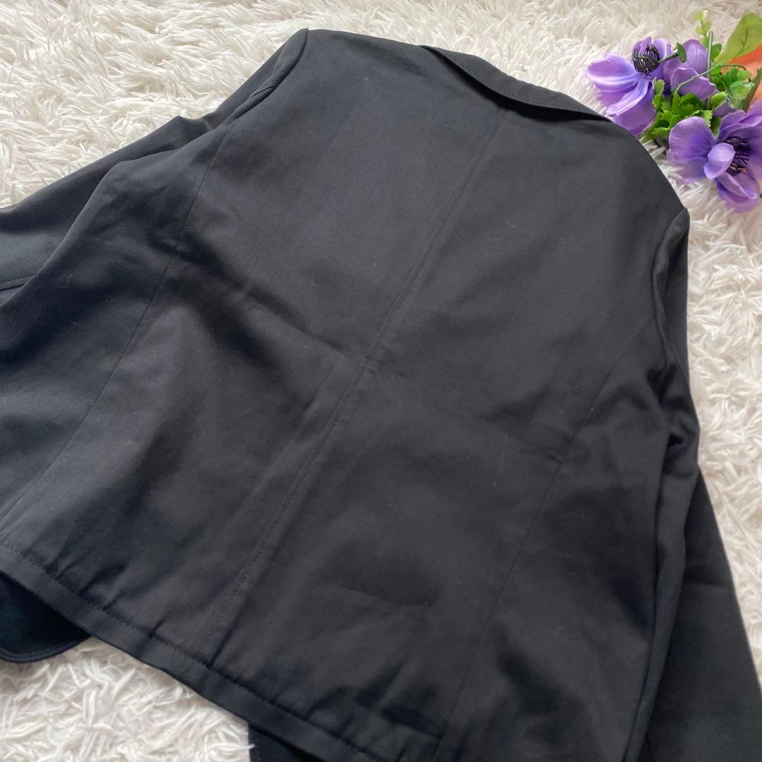 美バーバリー卒服4点エンブレム銀ボタンジャケット黒arisanaブラウス160