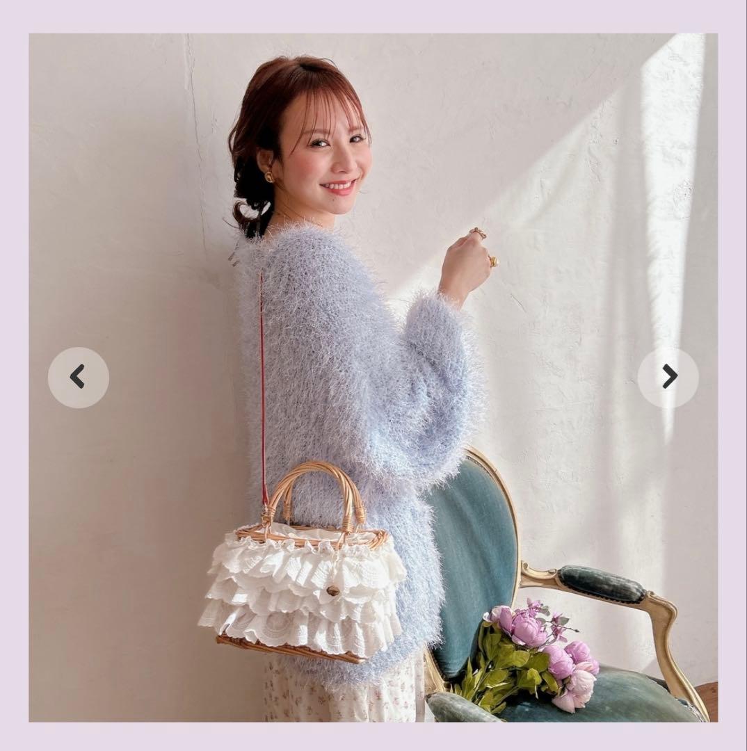 いちごさま専用【新品未使用】かごラタン Frilly Picnic