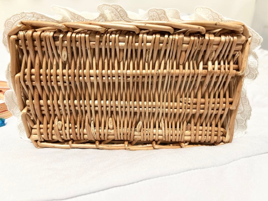 いちごさま専用【新品未使用】かごラタン Frilly Picnic