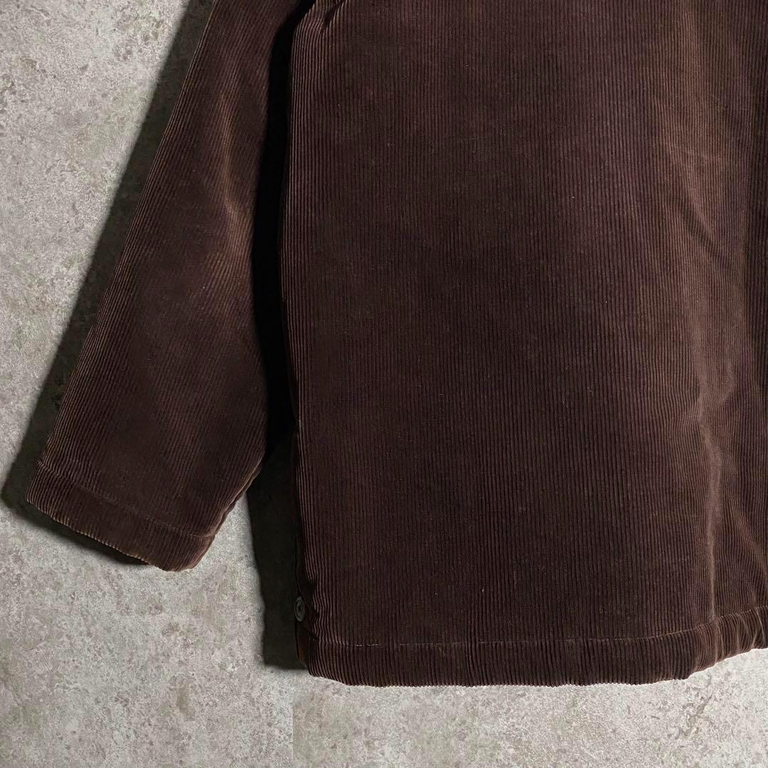 トゥモローランド コーデュロイジャケット カバーオール 中綿 ブラウン L