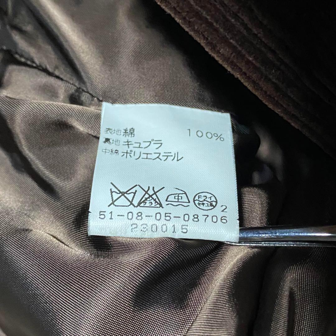 トゥモローランド コーデュロイジャケット カバーオール 中綿 ブラウン L