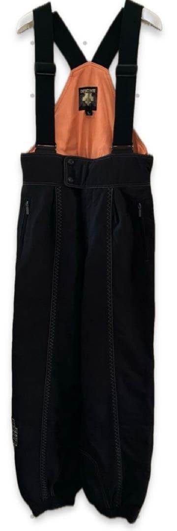 デサント日本製スキーウェア上下セット(ジャケットＭ、パンツL)ブラック