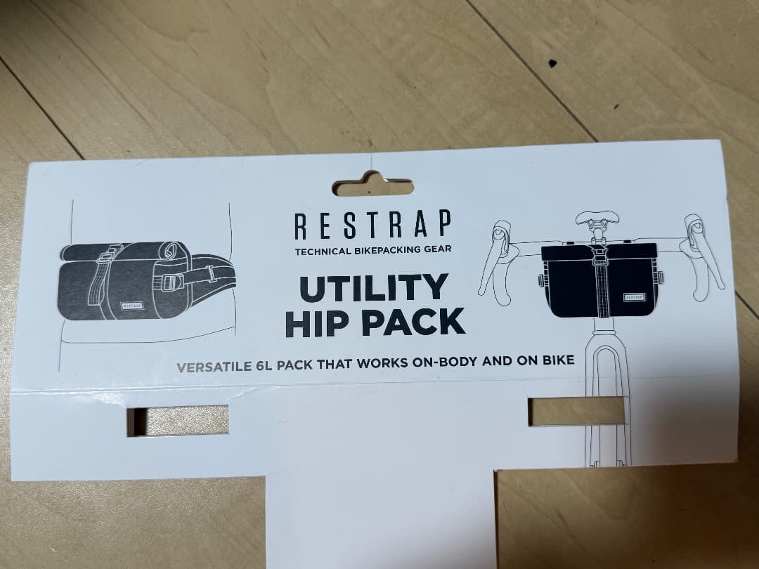 RESTRAP Utility Hip Pack ブラック